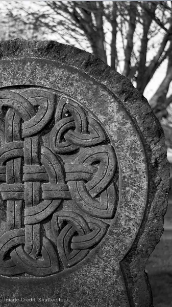 What are the esoteric meanings of "Knots" in Viking/Celtic art?
