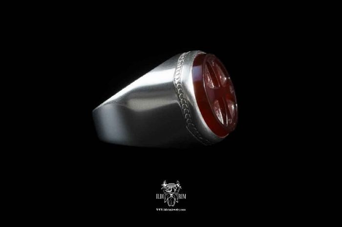 Picture of Ring with ICXC and Orthodox Christogram, Ο ωΝ Engravings